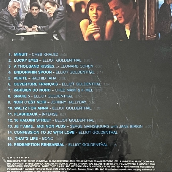 CD soundtrack The Good Thief - Picture 2 of 2